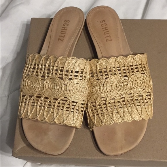 Schutz Rafia sandal - Picture 2 of 5